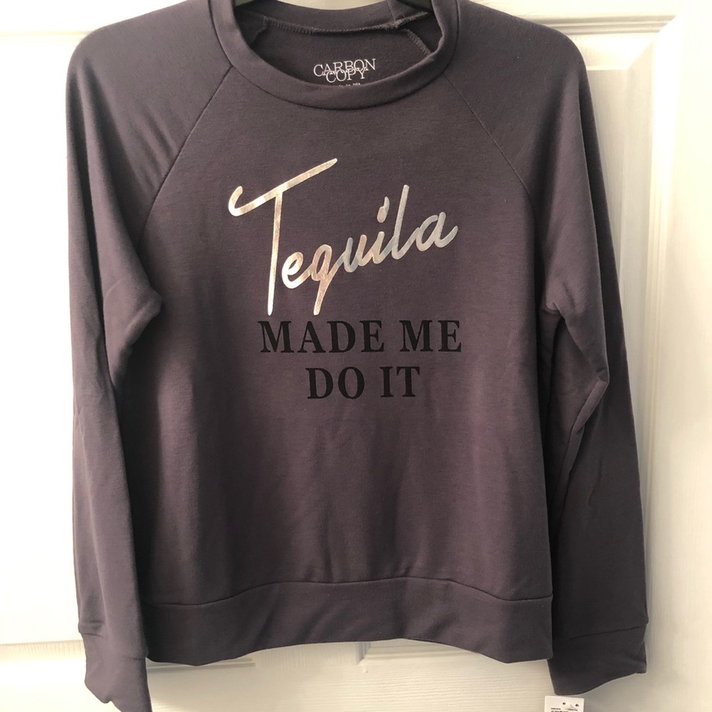 Tequila Metallic Graphic Sweatshirt - Picture 5 of 8